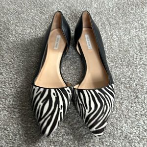 Cole Haan Pony Hair Zebra Flats